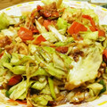 SANAE500's cooksnap of when they made 厚揚げ＋キャベツの味噌炒め♪簡単節約料理.