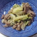 KAKO_KAKO's cooksnap of when they made 牛肉とレタスのオイスターマヨ炒め♡.