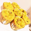 クックKNVVV4☆'s cooksnap of when they made たっぷりコロコロさつまいもマフィン♥.