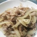 ティラナ's cooksnap of when they made 黄金比☆豚小間の定番みそ炒め.