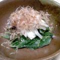 まいまいろ's cooksnap of when they made ミョウガ＋モロヘイヤ＋かつお節.