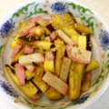 ヒサヤン's cooksnap of when they made 常備菜に！さつまいもとかまぼこのきんぴら.