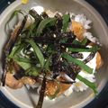 ☆ひ〜☆'s cooksnap of when they made 簡単！鶏の照り玉丼.