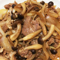 ♡てらまゆ♡'s cooksnap of when they made 節約！豚と茸玉葱のしょうが焼き炒め.