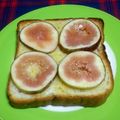 み☆ミ's cooksnap of when they made 超簡単！いちじくトースト.