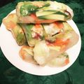 ＊春花＊'s cooksnap of when they made 残りものでOK!ひき肉の簡単生春巻き.