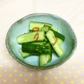 龍青空ママ's cooksnap of when they made たたききゅうりの☆ペペロン風味♪.