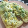 miyuki12's cooksnap of when they made アボカドとコーンのマヨチートースト.