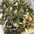 ゆきまるぞう's cooksnap of when they made 大根の葉の炒め物.