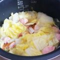 ❤和くんのお嫁さん❤'s cooksnap of when they made 白菜とろける炊飯器deスープ.