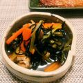 クックURP6CD☆'s cooksnap of when they made 【鉄分】ひじきの煮物＊厚揚げと小松菜入り.