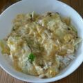 ☆だんご三兄弟☆'s cooksnap of when they made 簡単！時短！卵とキャベツのあんかけ丼.