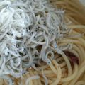 ☆にい☆'s cooksnap of when they made じゃこ梅の和風スープパスタ.