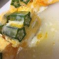 はるか＊ワーママ's cooksnap of when they made おくらと玉子焼き(レンジで).