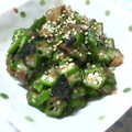 ねっちゃんっ's cooksnap of when they made おくら梅和え.