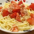檜佐木ぐるぐる's cooksnap of when they made トマトとツナの冷たいパスタ.