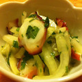 妻の下僕's cooksnap of when they made 【簡単】タコと大葉のマリネ.