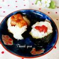 ジュリネ☆'s cooksnap of when they made お弁当に♪見せ見せ♪おにぎり.