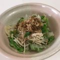 papikun's cooksnap of when they made 白菜えのきポン酢.