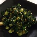 himmel25's cooksnap of when they made セロリの葉っぱの炒め煮.