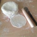 Yokchina's cooksnap of when they made 酒粕入り餃子の皮.