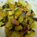 べー72's cooksnap of when they made 鮭ときのこと薩摩芋のマヨわさ和え。.