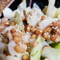 ちったんちん's cooksnap of when they made キャベツの芯捨てないで！ゴマ香る納豆和え.