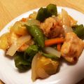 もぐRUN's cooksnap of when they made 鶏胸肉とさつまいもの甘辛煮.