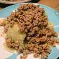 クック3E8MDX☆'s cooksnap of when they made まるごと春キャベツの坦々麺風.