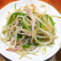 ゆいまーるん's cooksnap of when they made 白だしで簡単♪もやしとハムの和風炒め.