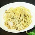 nellne's cooksnap of when they made 濃厚♪ポルチーニのクリームパスタ.