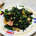 すぶちー's cooksnap of when they made ほうれん草とベーコンの炒め物.