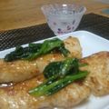 ダイナマイト漆黒's cooksnap of when they made ふっくら♪タラと青菜の醤油バター☆.