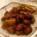 クックIQ8NKG☆'s cooksnap of when they made こっくり美味しい☆　栗と鶏肉の煮もの.