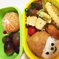 junjun330's cooksnap of when they made ＊キャラ弁＊お稲荷DEどんぐりコロコロ♪.