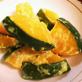 Yutanpo358's cooksnap of when they made お弁当に!かぼちゃのマヨ和え レンジで♪.