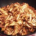 みれいく's cooksnap of when they made 簡単おかず☆茸と豚挽肉のオイスター卵炒め.