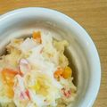 シナモシナモ's cooksnap of when they made 時短★簡単★カニカマ入りポテトサラダ.