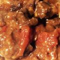 みーぃい's cooksnap of when they made ＊*牛肉とトマトの赤ワイン炒め*＊.