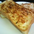 ヨメHunch's cooksnap of when they made 甘い誘惑☆ココナッツハニートースト♪.