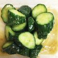 keeeekoi's cooksnap of when they made きゅうりのパパッと塩ダレ漬け☆.
