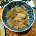 まめりんこ's cooksnap of when they made ずいきと油揚げの煮物.