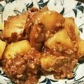 nekoのねこ's cooksnap of when they made ジャガイモと挽き肉のカレー炒め.