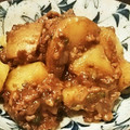 nekoのねこ's cooksnap of when they made ジャガイモと挽き肉のカレー炒め.