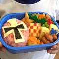 ふじもん１'s cooksnap of when they made キャラ弁◆ニンニンジャー(アカ).