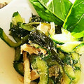 ユーロン's cooksnap of when they made わかめとささみの柚子こしょうポン酢和え.