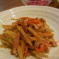 のりてぃｓｘ's cooksnap of when they made 洋風きんぴらごぼう.
