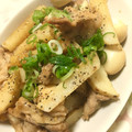 おっちむ＊'s cooksnap of when they made 豚肉と長芋とうずらの胡麻照りペッパー炒め.