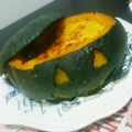 ﾎﾟﾛﾘん's cooksnap of when they made 丸ごと！！坊っちゃんかぼちゃグラタン.