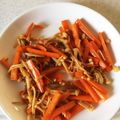 3時のママ's cooksnap of when they made 人参とえのきのきんぴら.